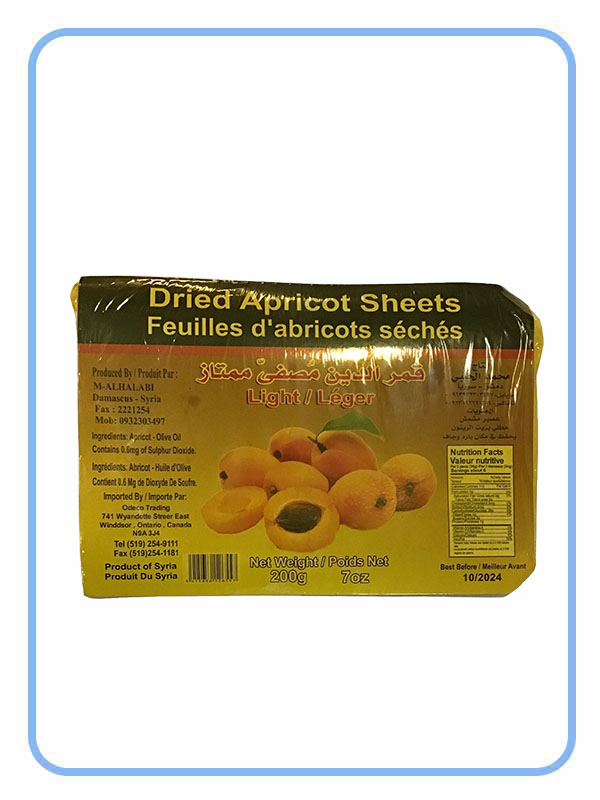 Andaleeb Dried Apricot Paste Diet