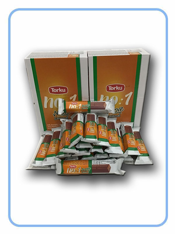 Torku No.1 Chocolate Coated Wafers/ Caramel Flavour
