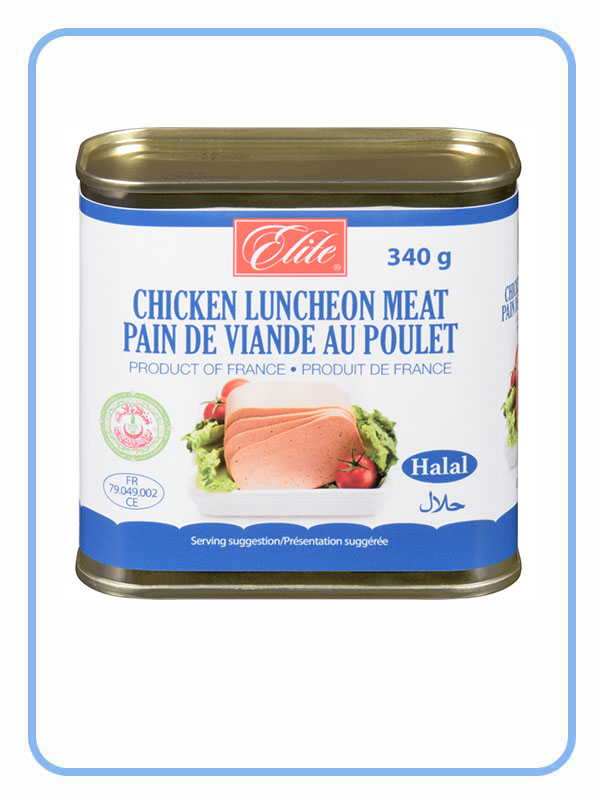 Elite Halal Luncheon Meat "Chicken"